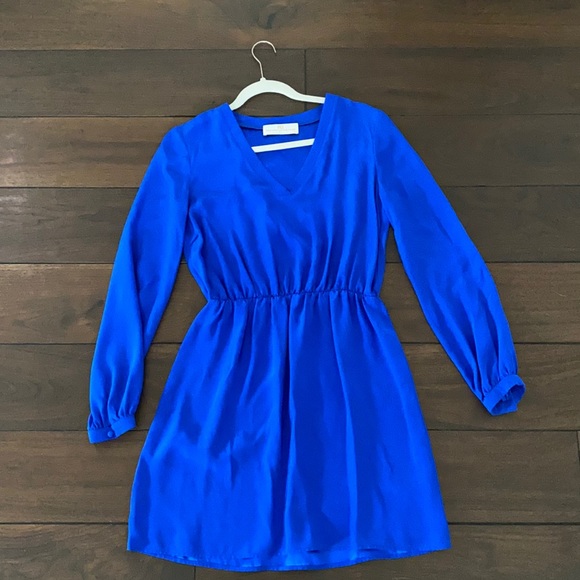 Blue Amanda Uprichard Dress - Picture 1 of 3